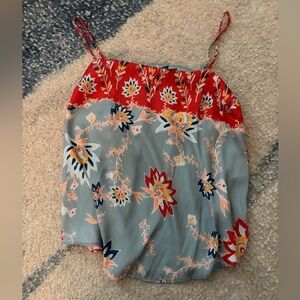 Free People Floral Camisole